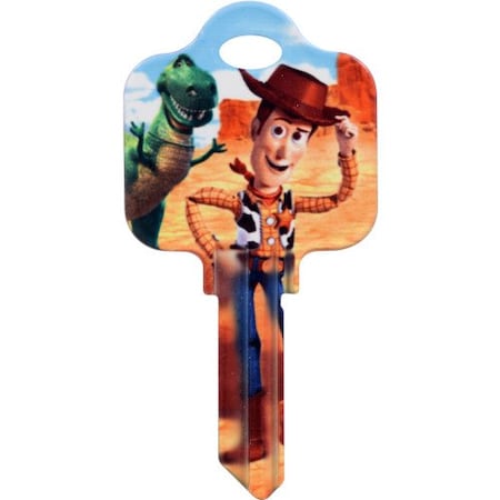 Hillman HILLMAN Disney Buzz/Woody House Key Blank 68 SC1 Single For Schlage Locks 87660